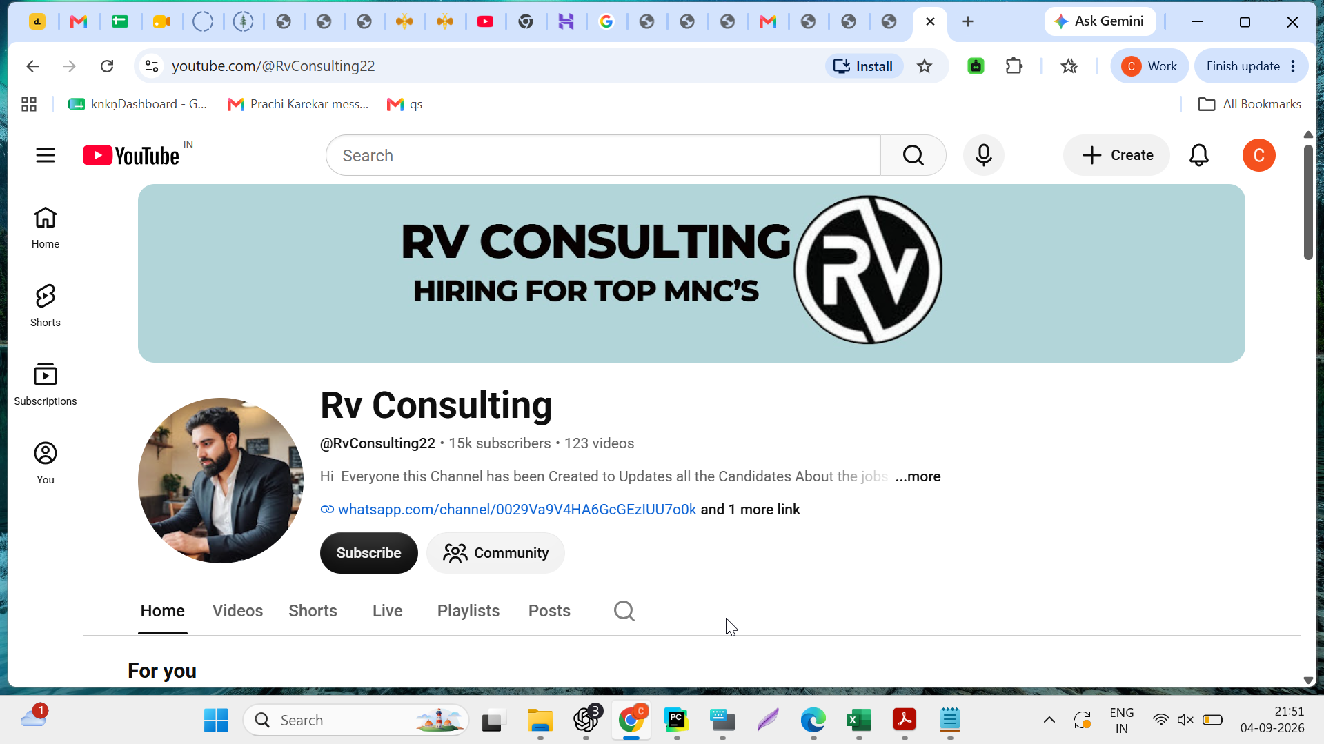 RV Consulting founder